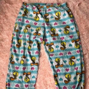 vintage tweety bird pajama pants